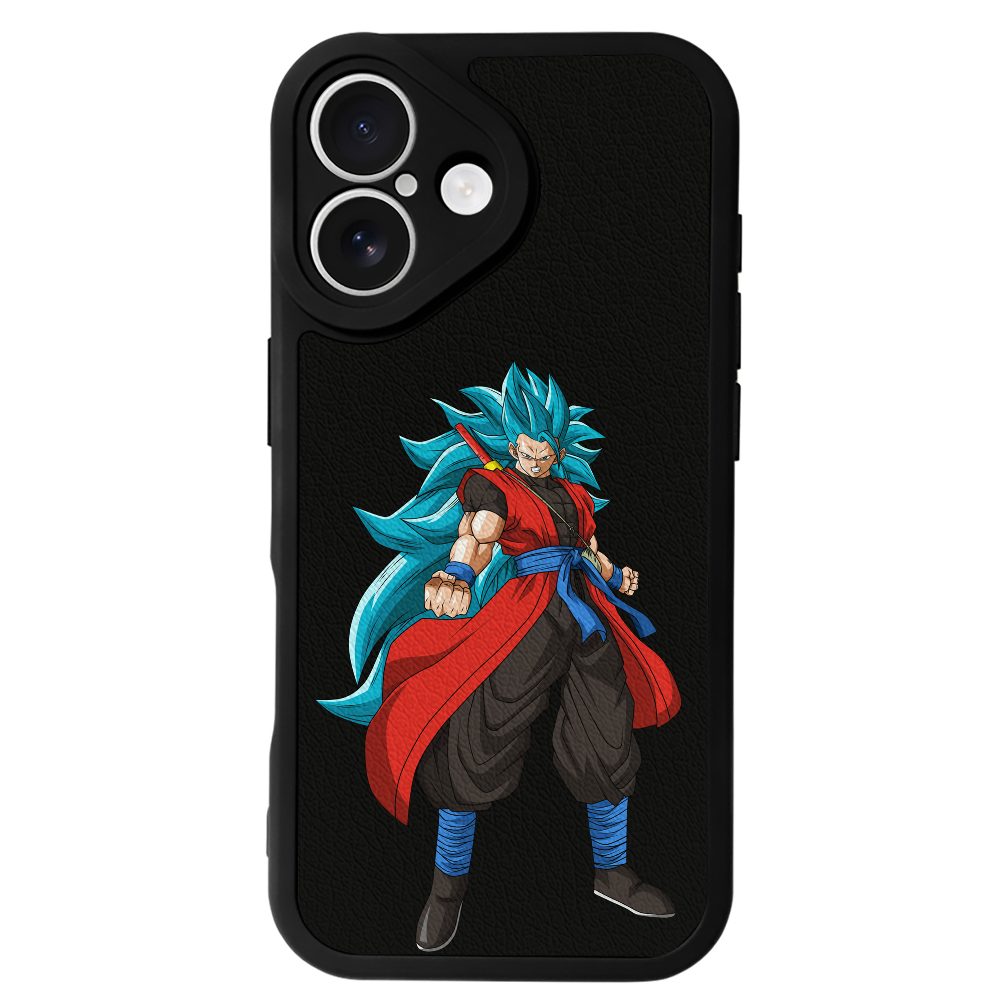 （画像用） ドラゴンボール ベジット DRAGON BALL Vegetto 【iPhone 16シリーズ対応】シリコンスマホケース（レザー調） 材質：シリコン